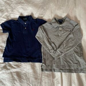 Polo by Ralph Lauren Kids' Navy and Gray Polo Shirts